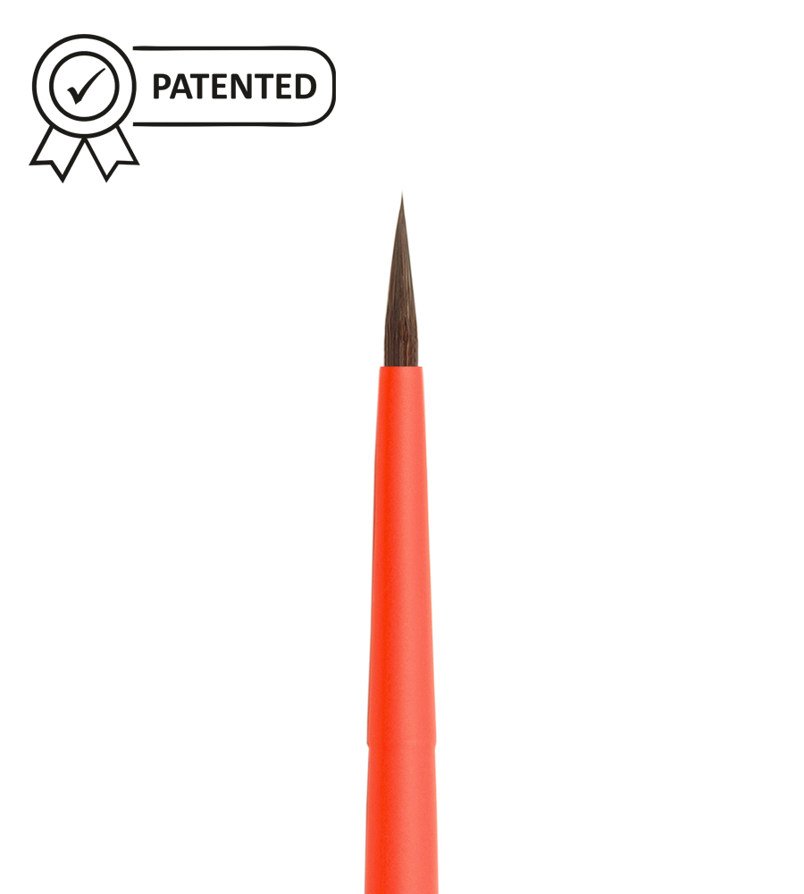 Кисть Roubloff Aqua red round