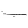 Кисть Ju. Bilej  DS1JB "Волосок"