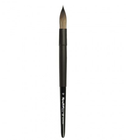 Кисть Roubloff Aqua black round